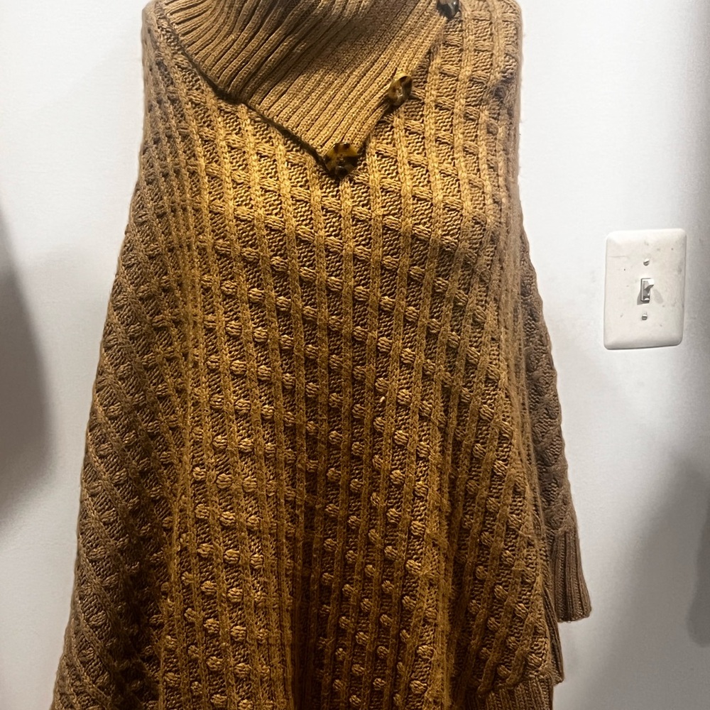 Lord & Taylor Turtleneck Cape